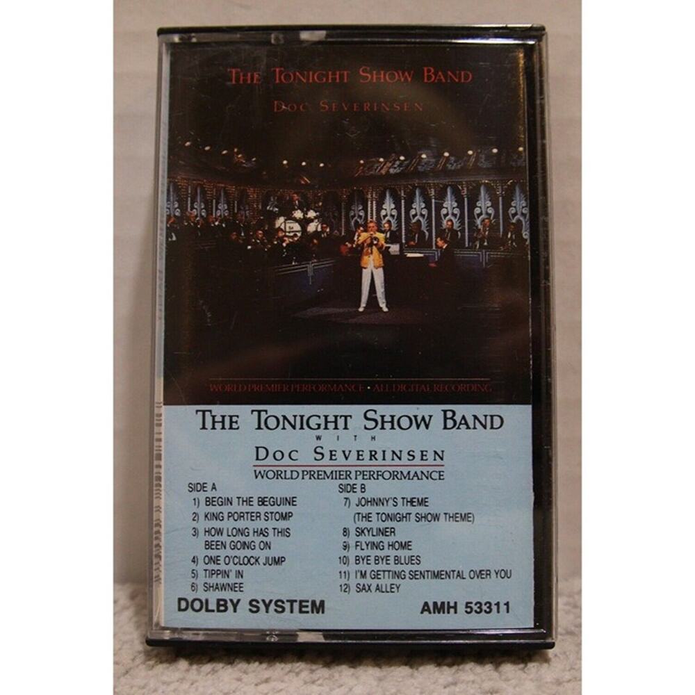 The Tonight Show Band Cassette With Doc Severinsen 1986 World Premier